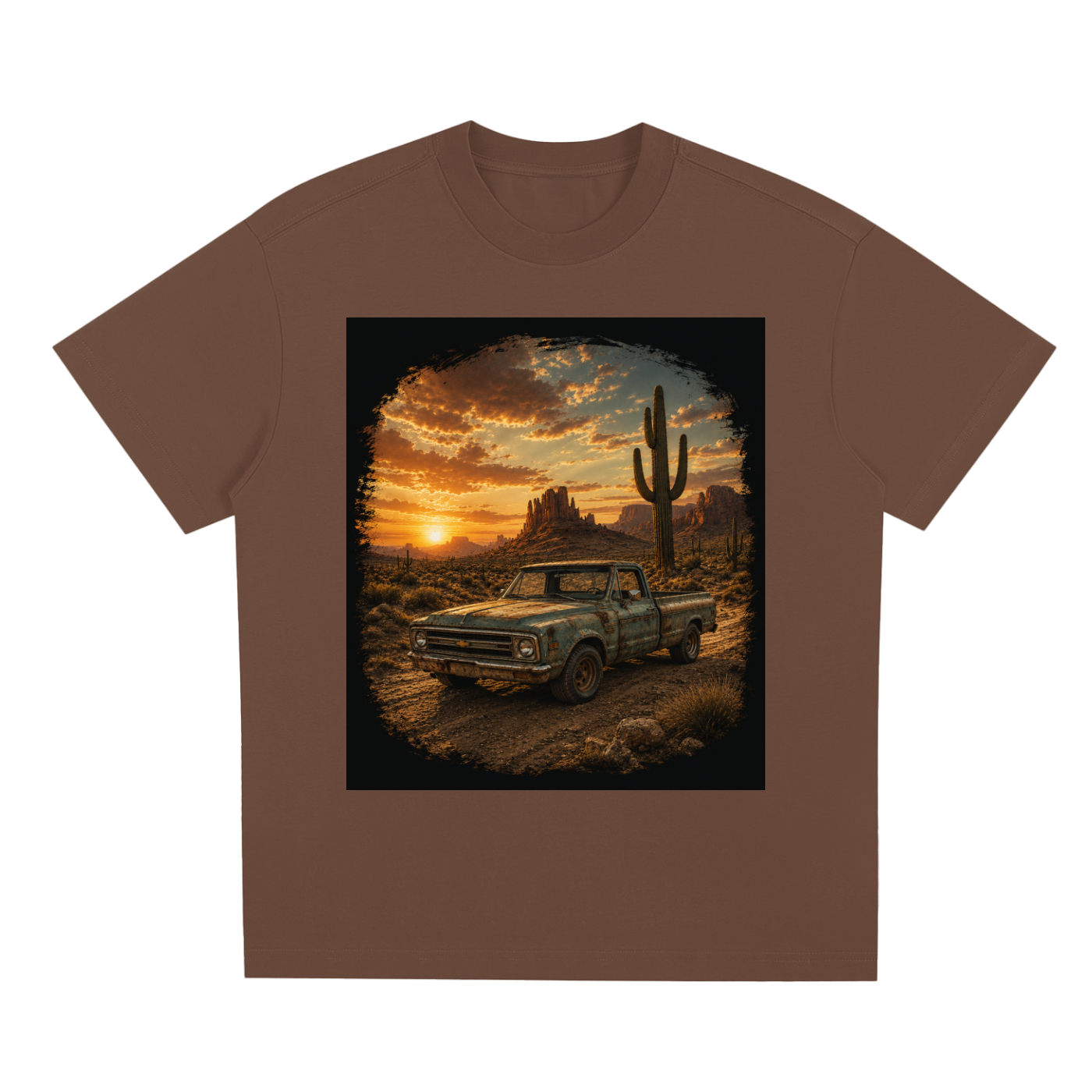 Mens Desert TruckT-Shirt