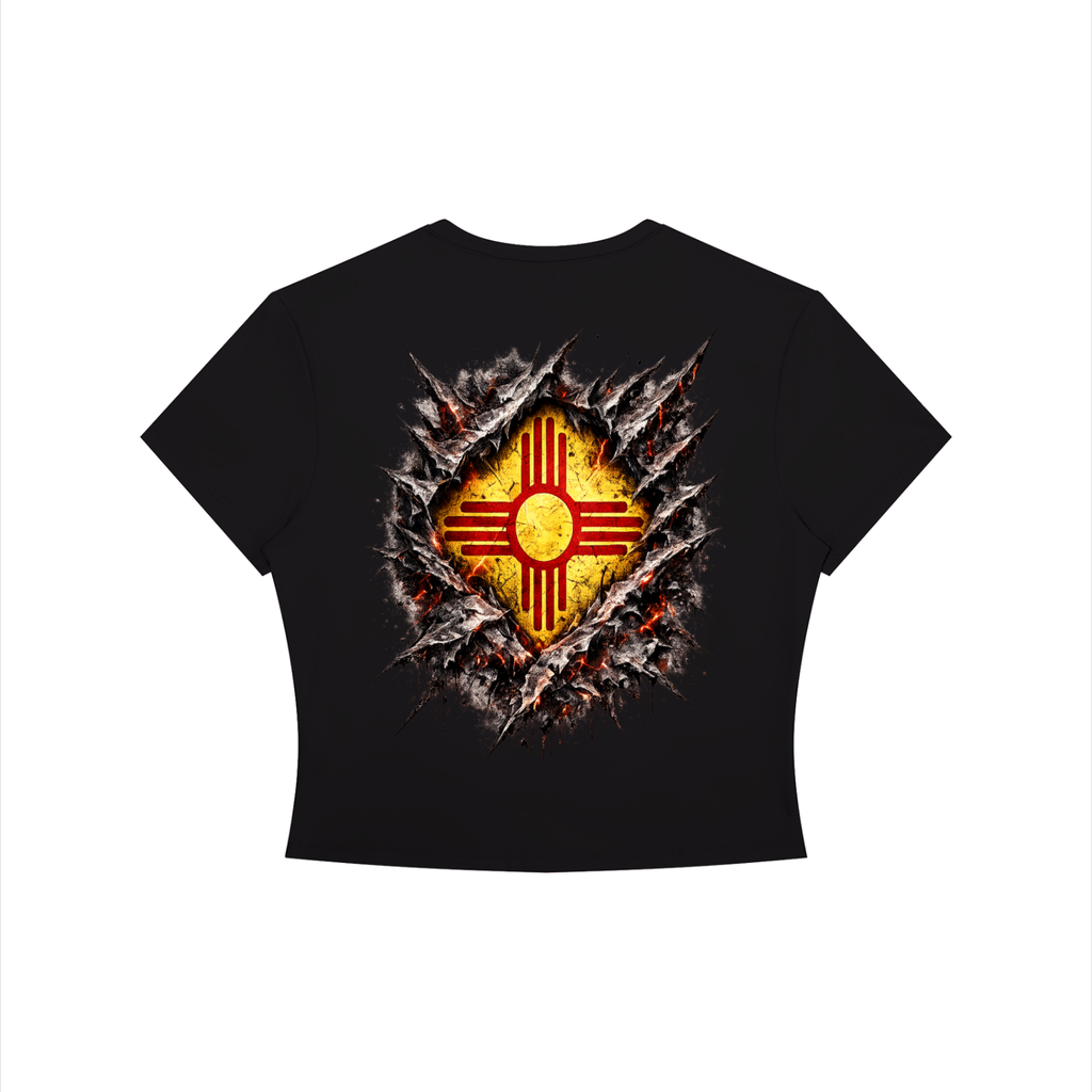 Women's Crewneck Crop T-Shirt