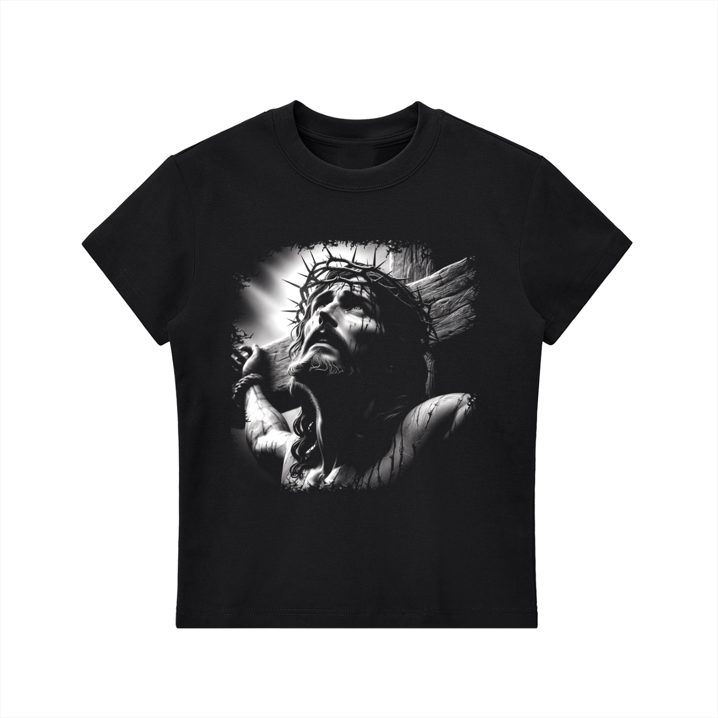 Essential Bodycon Crewneck T-Shirt