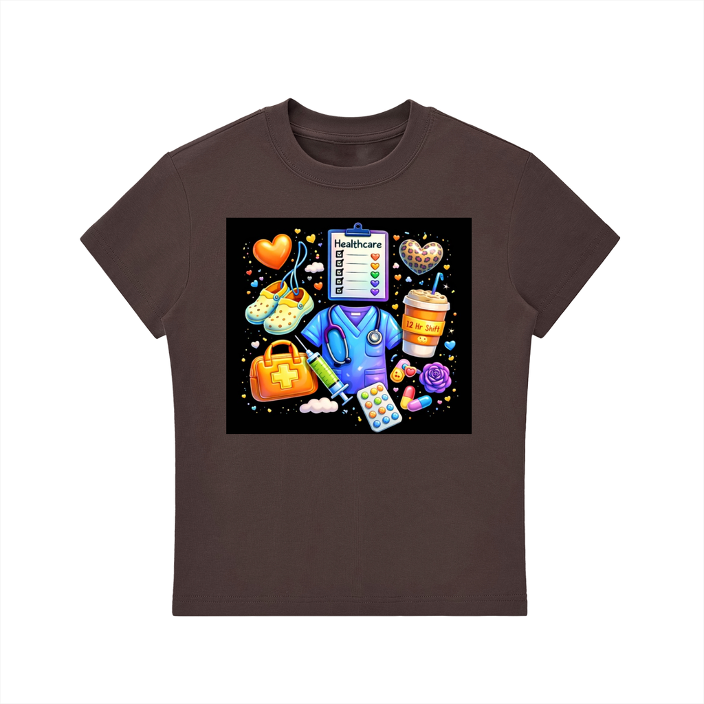 Essential Bodycon Crewneck T-Shirt