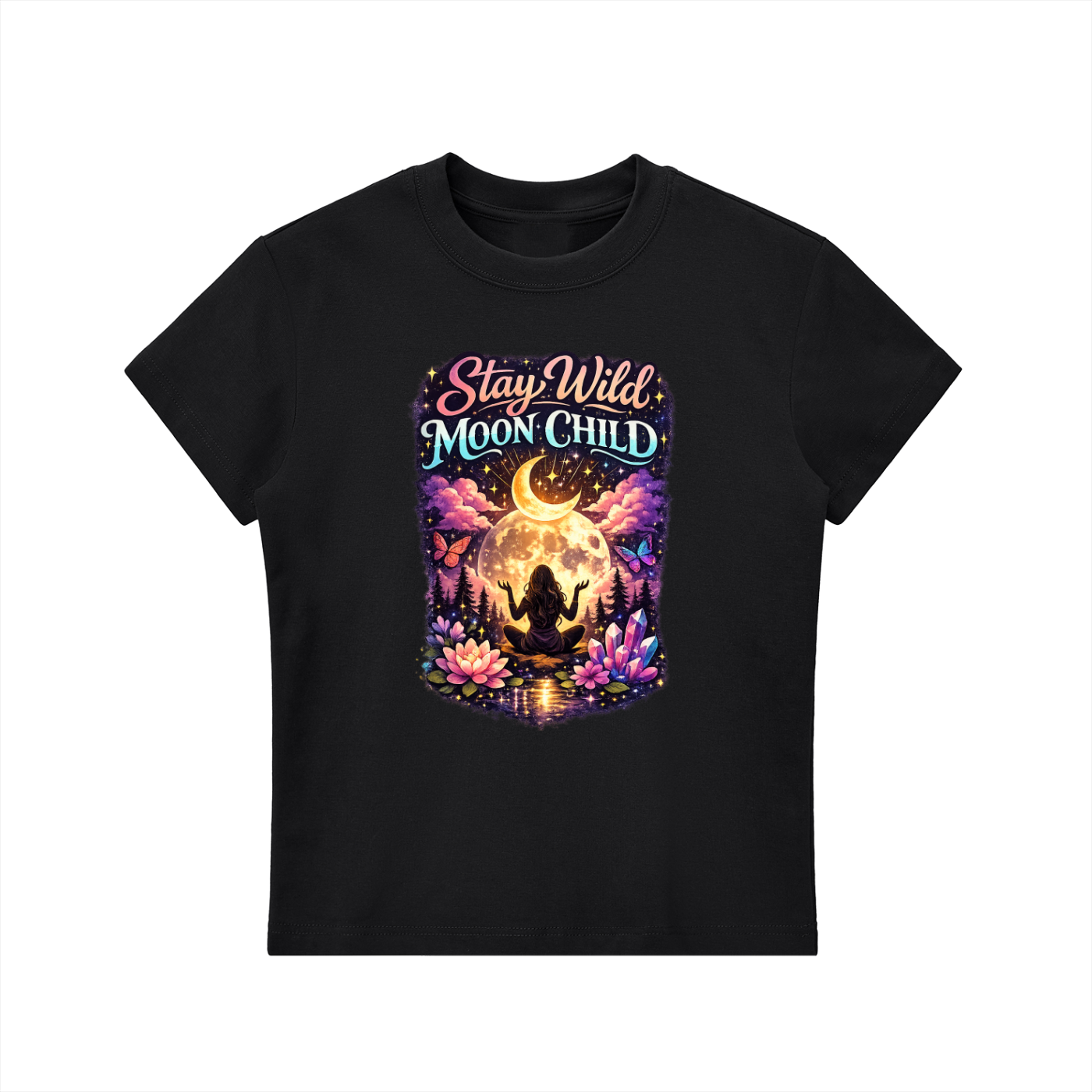 Women's Stay Wild Moon Child T-Shirt