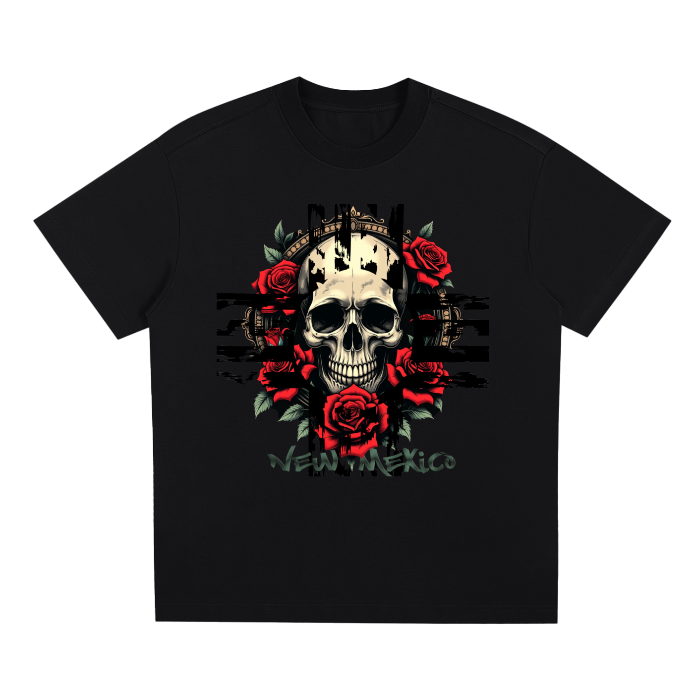 Mens New Mexick Skull T-Shirt
