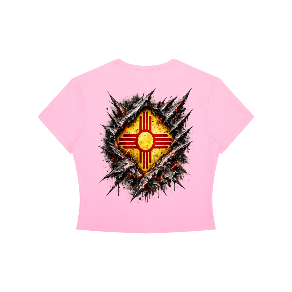 Women's Crewneck Crop T-Shirt