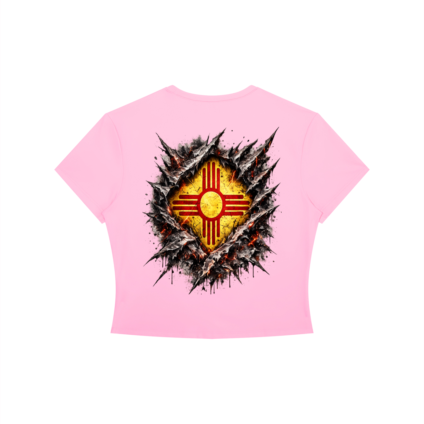 Women's Crewneck Crop T-Shirt