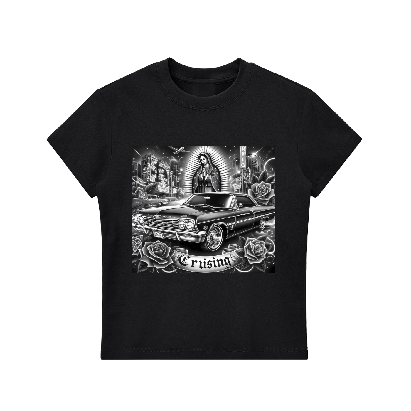 Essential Bodycon Crewneck T-Shirt