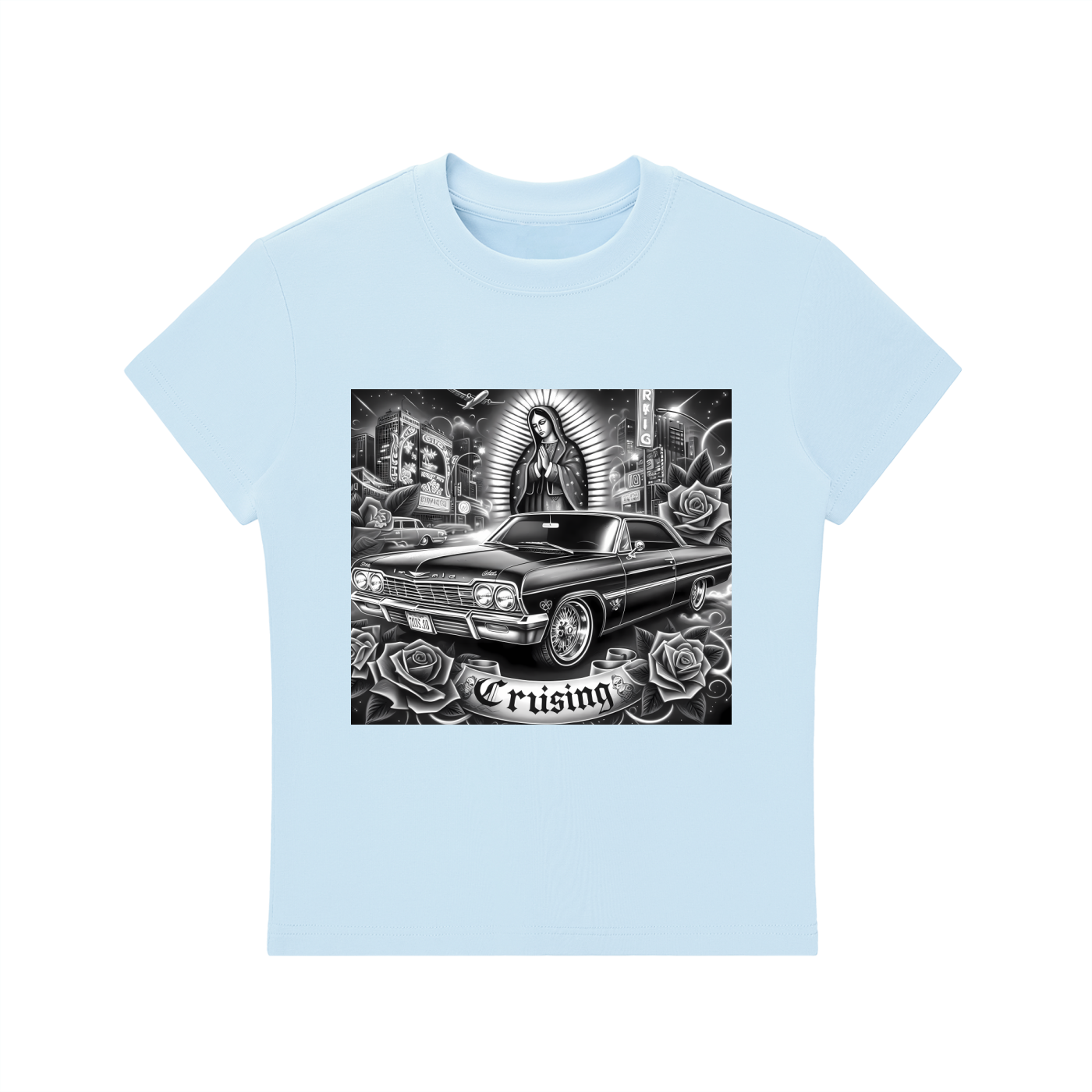 Essential Bodycon Crewneck T-Shirt