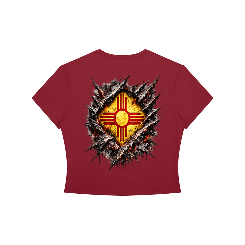 Women's Crewneck Crop T-Shirt