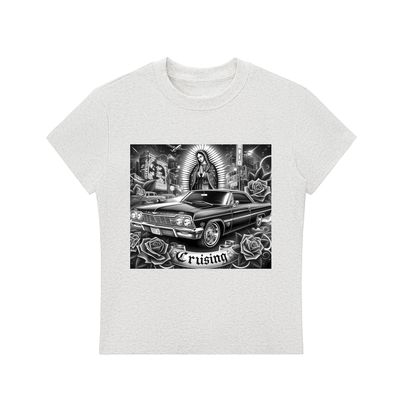 Essential Bodycon Crewneck T-Shirt